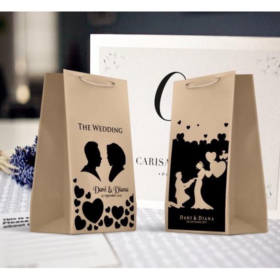 

Paperbag Custom Design Suka suka DESIGN FREE Multipurpose Packaging Size 12Cm x 6Cm x 19 5Cm