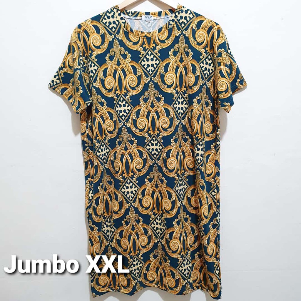 Zola dress jumbo etnik XXL-XXXL