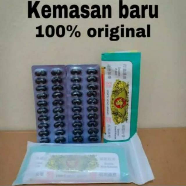 Tung Shueh Pills Cap kepala sapi - Obat tulang dan otot Rematik pegal linu