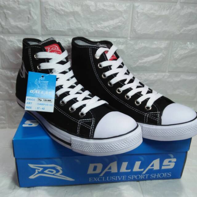 Sepatu buoot dallas campus/sepatu sekolah pria&wanita/sepatu santai