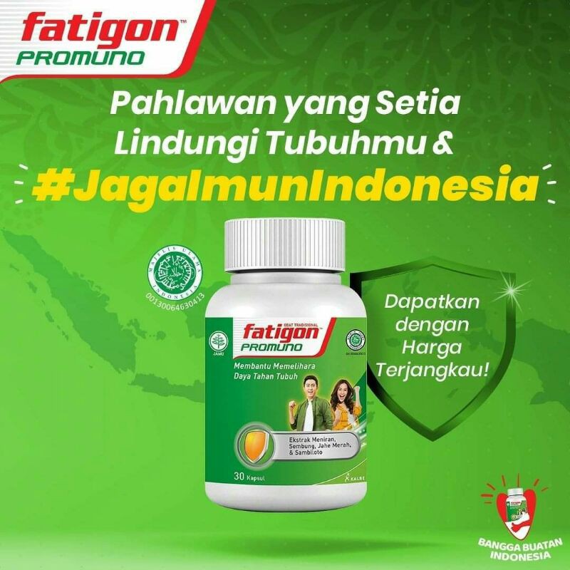 FATIGON PROMUNO 30 KAPSUL HERBAL