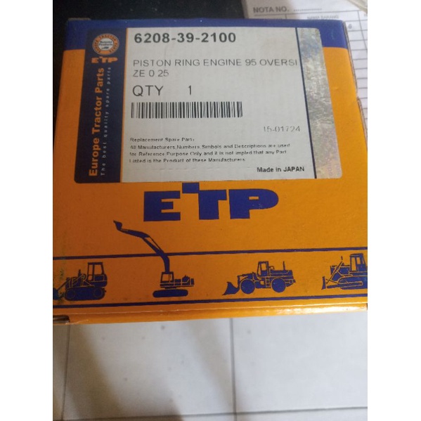 ring piston komatsu pc 130