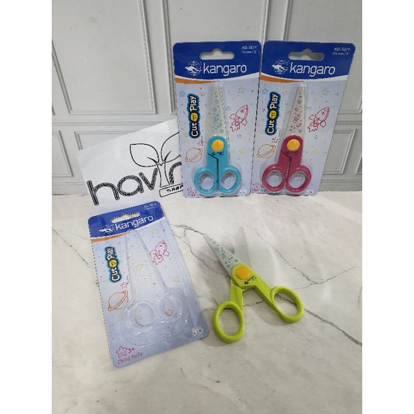 GUNTING BTS BT 21 atau UNICORN/SCISSORS/gunting fancy anak-Anak (Kangaro)
