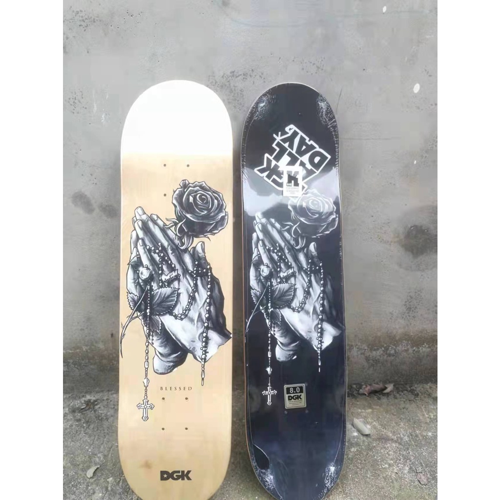 Skateboard PRO Map Dgk 4 Roda Ukuran 31x8 Inci