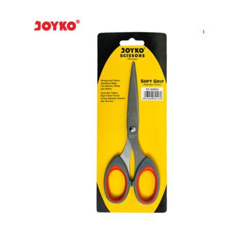 

JOYKO SCISSORS SC-838SG GUNTING EMPUK SOFT GRIP STAINLESS STEEL LEMBUT TAJAM GROSIR SC-838 838 838SG