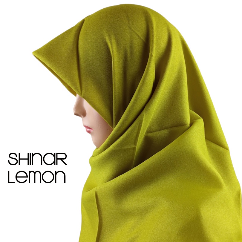 Jilbab Sinar Glamour Jilbab Shinar Kerudung Shinar Glamour Hijab Sinar Glamour Ansania Original Part 1-SINARJAHIT-LEMON