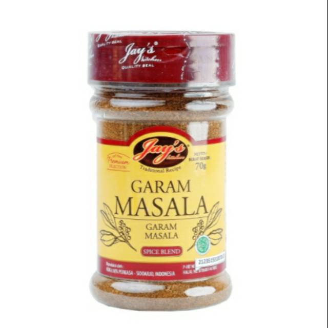 

Jay'S Garam Masala 70G - Hjp098