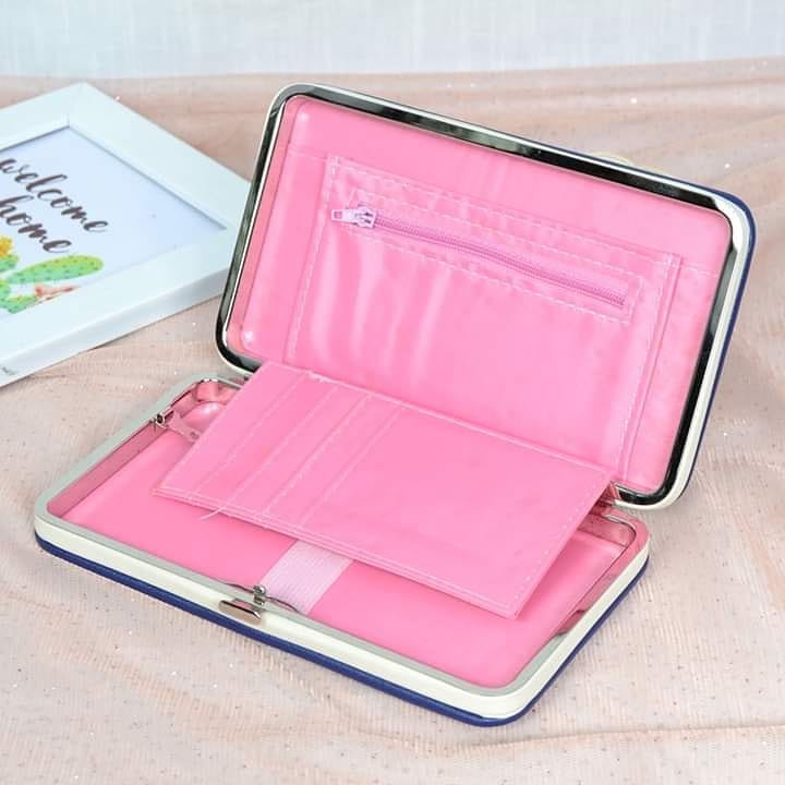 Dompet Box Variasi Rabbit 3D Tape Wanita Import 1517-10