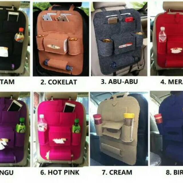 RAK MOBIL SERBAGUNA / CAR SEAT ORGANIZER