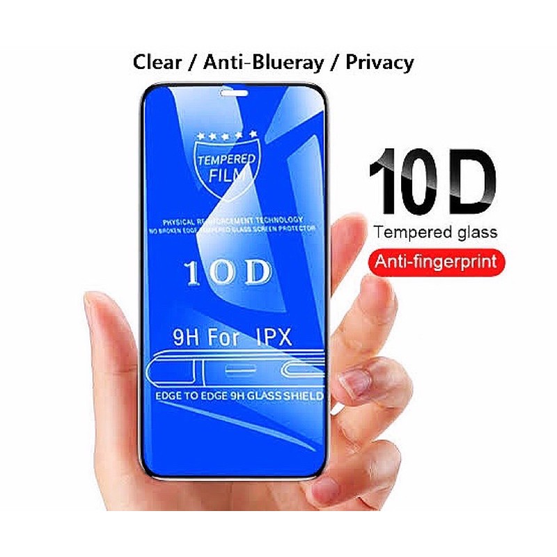 REDMI NOTE4X/5A/6PRO/7PRO/8/8PRO/9/9A/9C/9T/9PRO TEMPERED GLASS ANTI BLUELIGHT ANTI RADIASI 10D FULL COVER