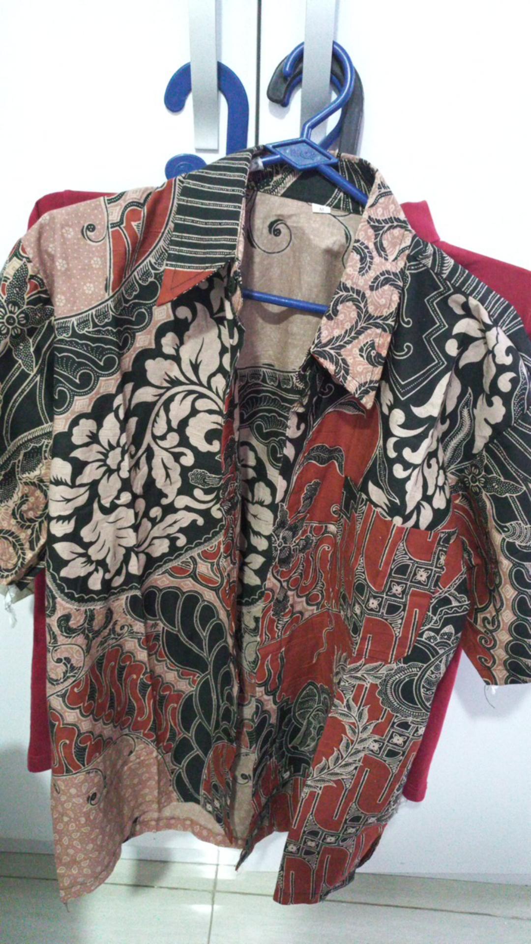 Kemeja Hem Batik Terviral Top 1 Di Shopee Original No Kw Ready Seragam Harga Grosir