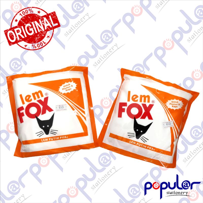 

Lem Fox Putih 400gr Orange