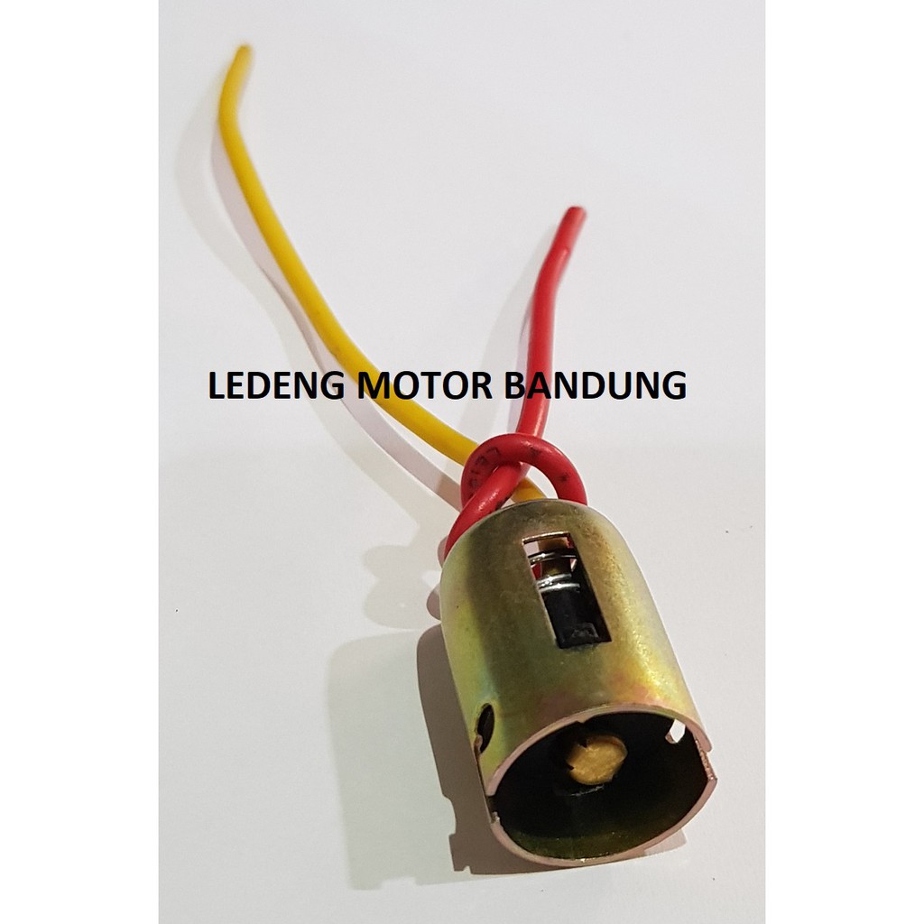 Fiting Lampu Rem S25 Motor Mobil Switch Doubel Saklar Soket Stop Lamp