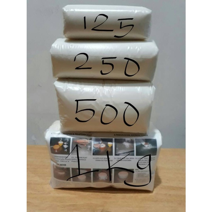 

Fondant Putih Merk FondX Kemasan Repack 1 Kg