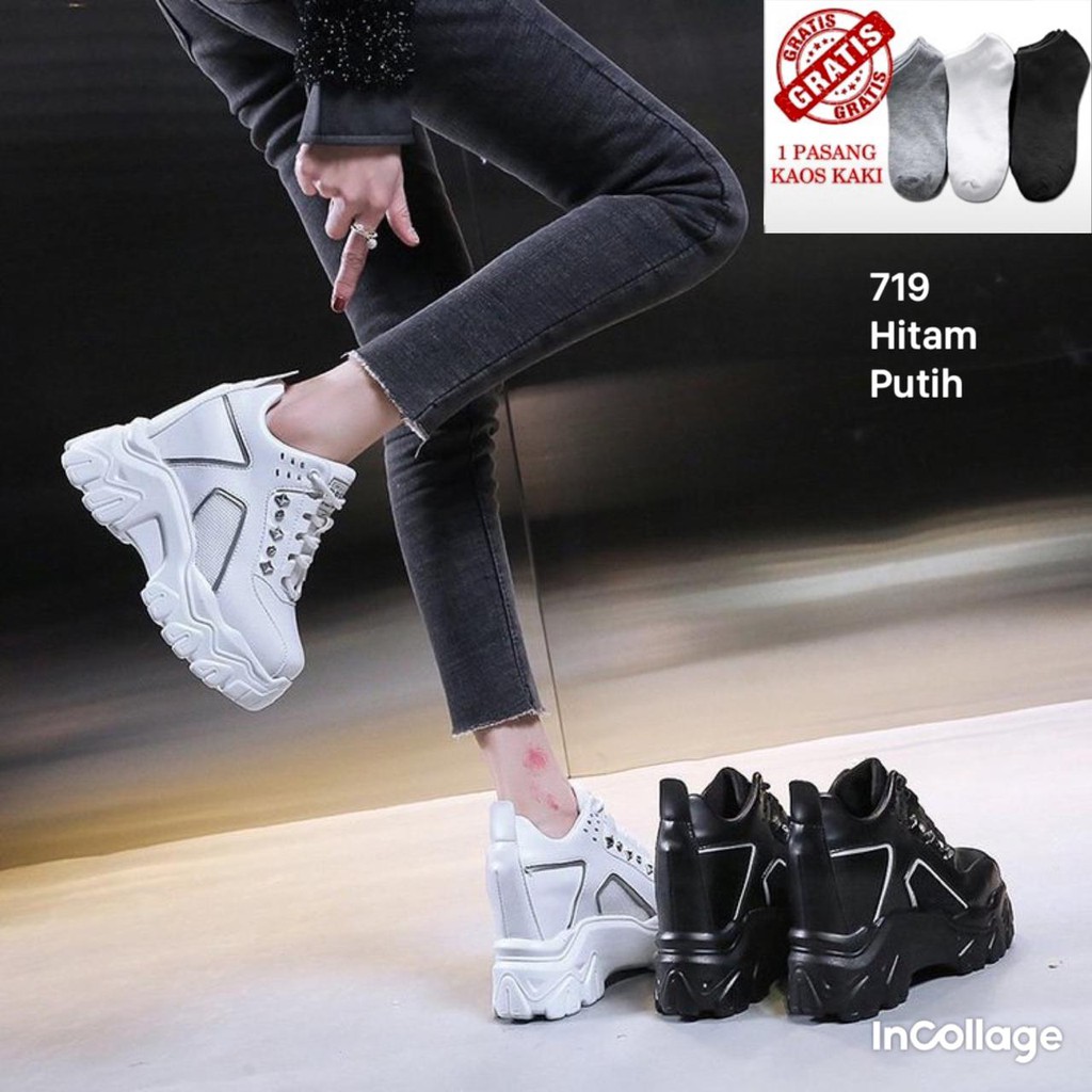 SEPATU WEDGES WANITA   FASHION KOREA 719