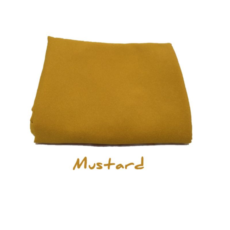 [155x75 CM] PASHMINA SABYAN DIAMOND STRECH-SP150_Mustard