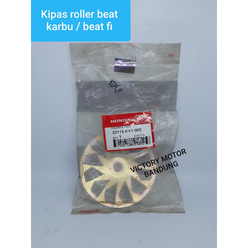 KIPAS ROLLER DRIVE FACE BEAT KARBU BEAT FI SCOOPY AHM ORIGINAL
