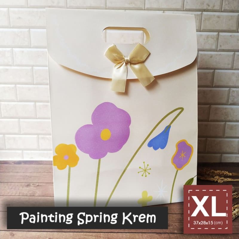 

Paper Bag Motif Ukuran XL / Tas Kertas Kado - PAINTING