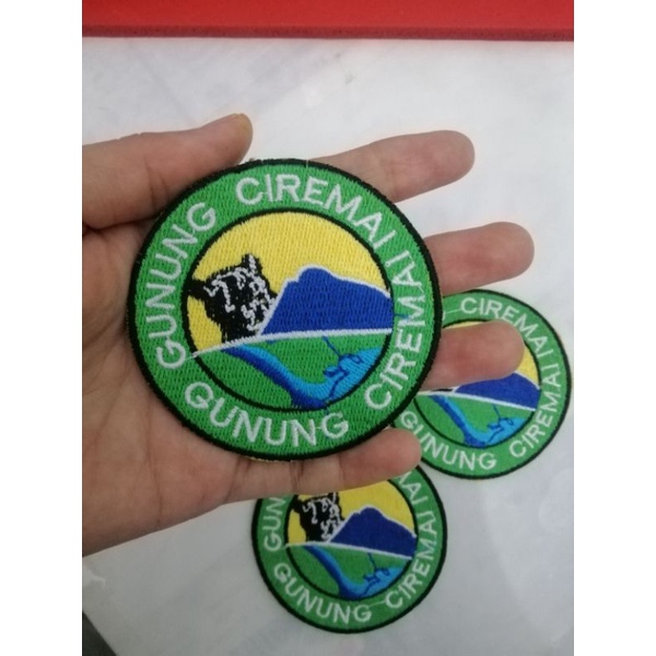 Emblem Gunung Ciremai 7cm