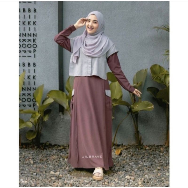 Neira dress jilbrave ready stock || Gwen dress jilbrabe ready stok || Bishka dress jilbrave