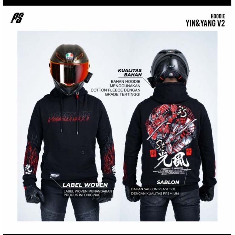 HOODIE PROSTREET || YIN AND YANG V2 || ORIGINAL