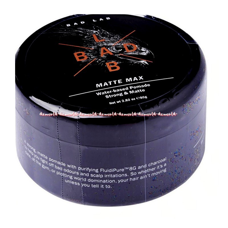 Bad Lab Matte Max Water Base Pomade Strong and Mate 80gr