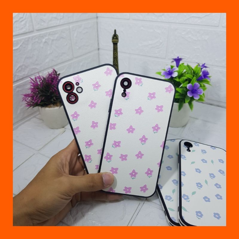 SOFT CASE TPU FLOWERS SPRING SOFT UNTUK IPHONE 7G - 12 PRO MAX