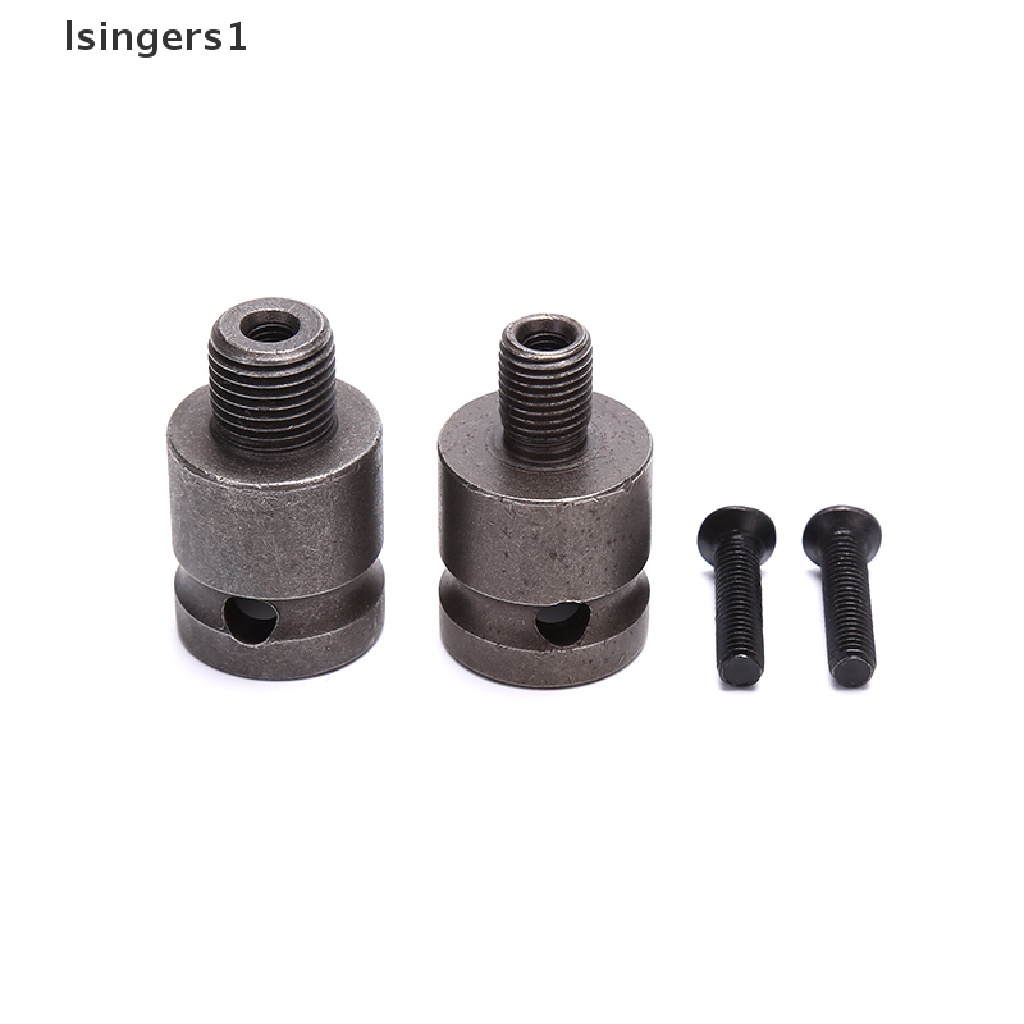 [lsingers1] Electric Wrench Drill Chuck Adapter 3/8 1/2 Conversion Thread Drill Chuck Post Boutique