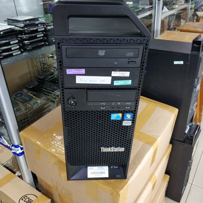 PC SERVER UNBK, LENOVO S20 XEON QUAD CORE 2.13GHZ/8GB/500GB/LANCART 2 siap pakei