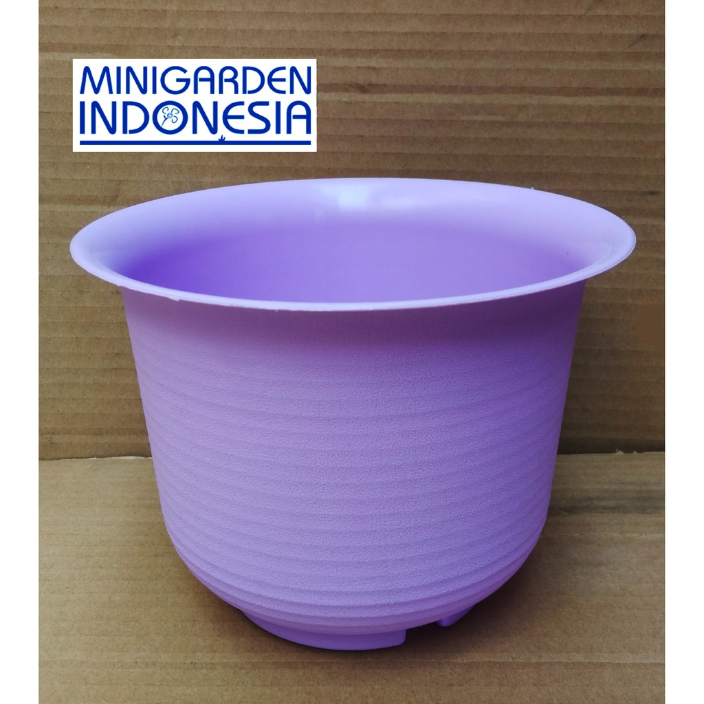 Pot Bunga amelia dia 22 x15 u benih bibit tanaman hias / sayuran / net pot / netpot hidroponik