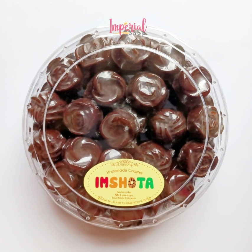 

Coklat Kacang Mete Cokelat Mede Chocolate Bunga Rose Toples Besar Imshota by NN Cookies