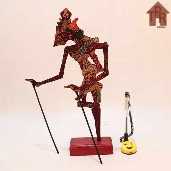 Pajangan Wayang Kayu Batik Rama-Shinta - Size S