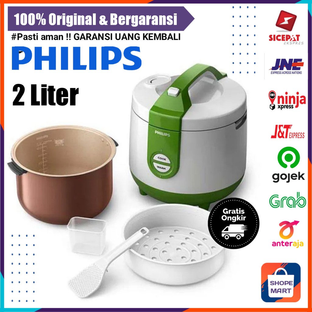 MEJICOM PENANAK NASI RICE COKER MAJIKOM PENGHANGAT PEMASAK NASI MAJICOM RESKUKER MAGIC JAR PHILIPS