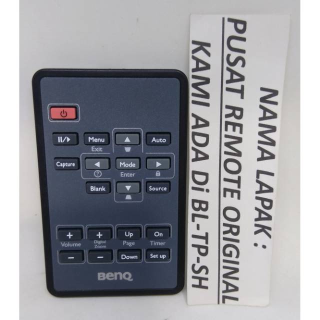 REMOTE REMOT PROJECTOR PROYEKTOR BENQ KECIL ORIGINAL ASLI