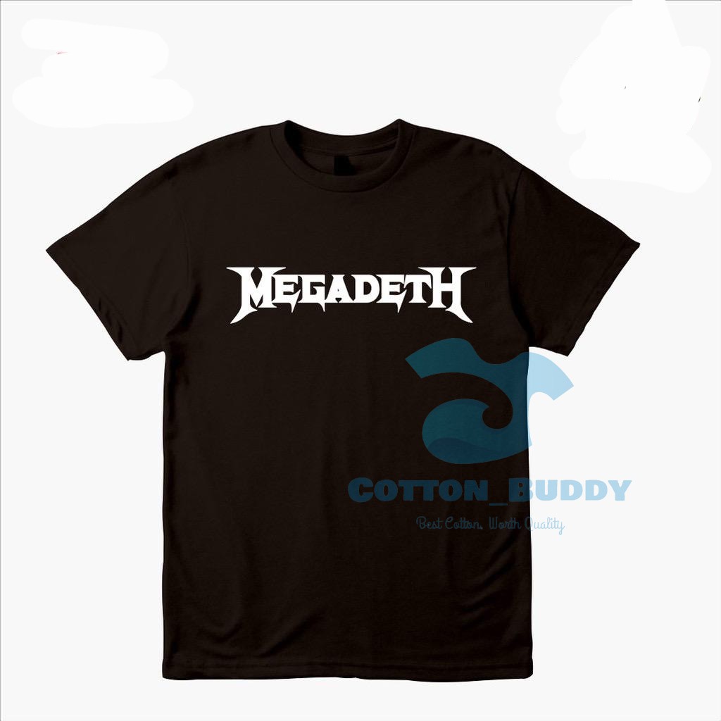BAJU KAOS MEGADETH BAND METAL MEGADETH