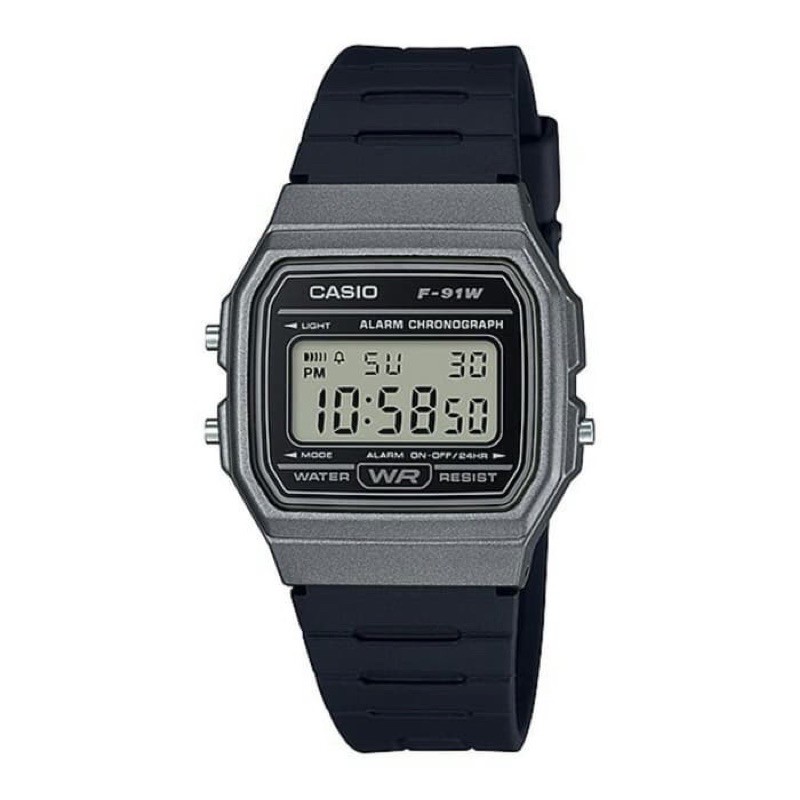 JAM TANGAN CASIO F-91W-3DG F 91W 3D F91W F-94W F-91WM ORIGINAL RESMI