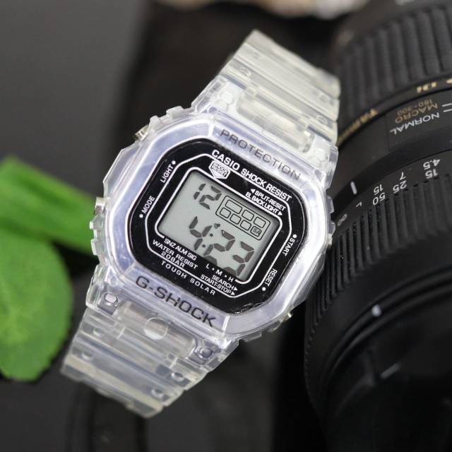 JAM TANGAN PRIA DAN WANITA CASIO G-SHOK/JAM TANGAN CASIO G-SHOK SEGI TRANSPARAN DIGITAL