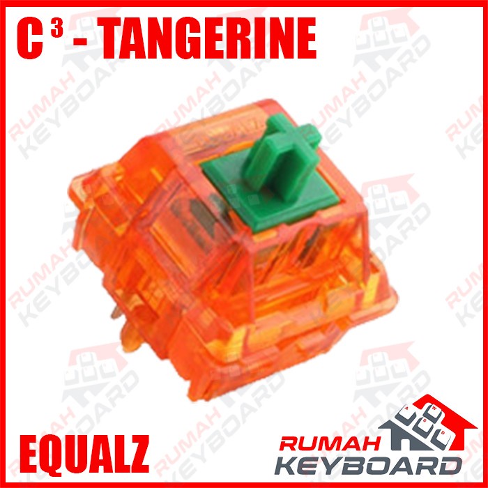 Jual SWITCH EQUALZ C3 TANGERINE LINEAR 5 PIN 67g PCB MOUNT