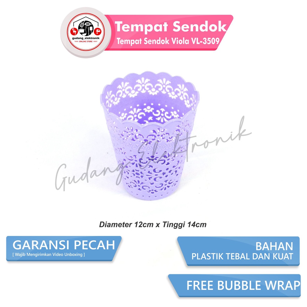 Tempat Sendok Plastik Warna Random Tempat Sendok Plastik