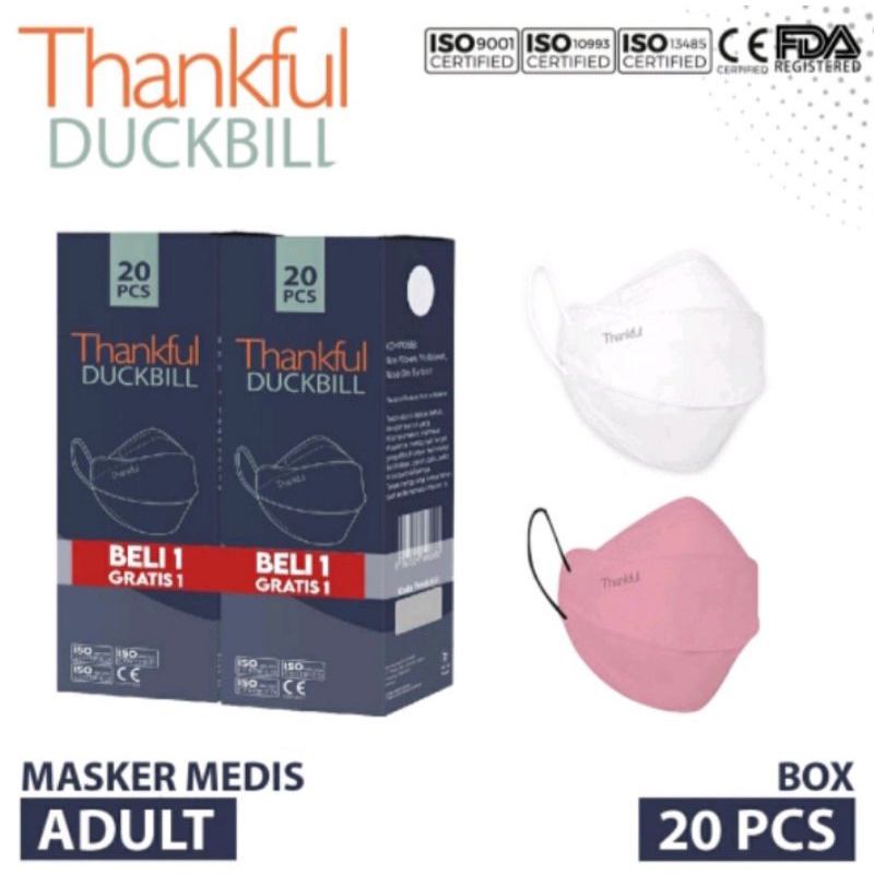 thankful duckbill '20pcs banded