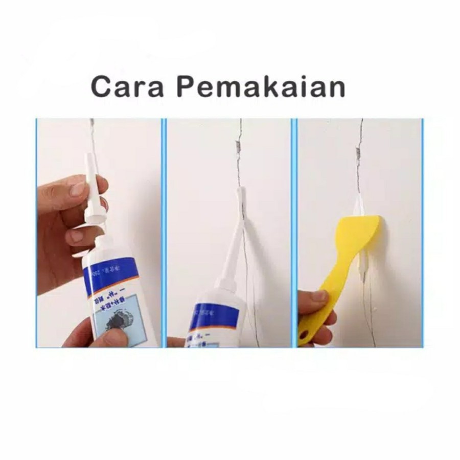 Wall Repair Pasta Dempul Dinding / Pasta Krim Tambal Dinding Retak/Tambal Tembok