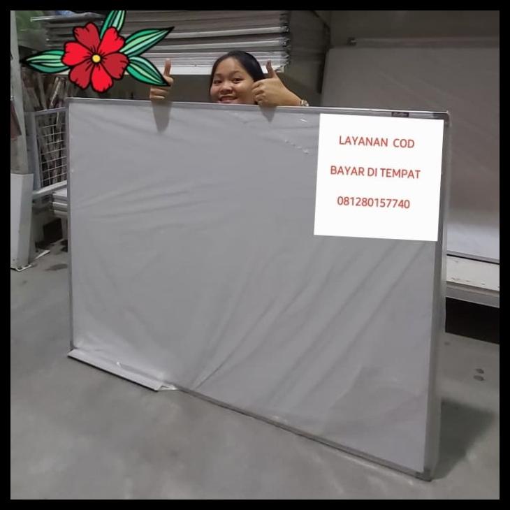 

WHITEBOARD GANTUNG 90 X 120 CM KODE 637