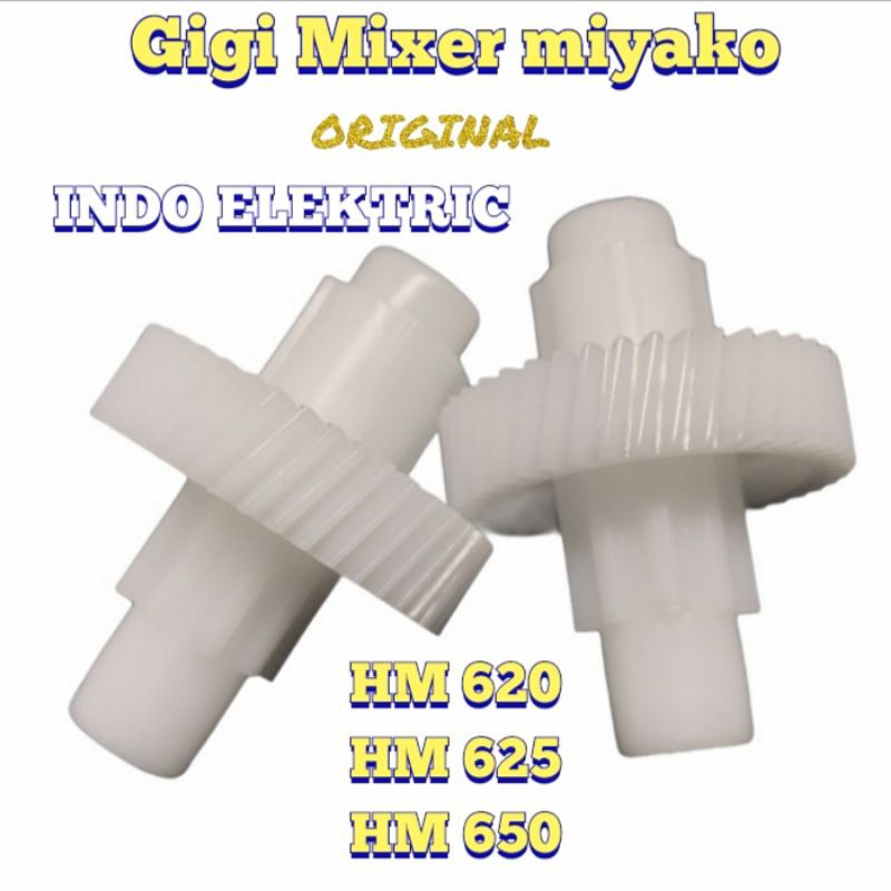 GIGI MIXER MIYAKO GEAR ORIGINAL HM 650 620 625 SEPASANG 2PCS