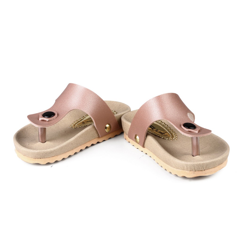 sandal capit anak perempuan ringan salem CK