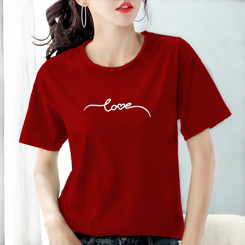 Kaos Wanita LOVE / Baju Wanita LOVE Tumblr tee