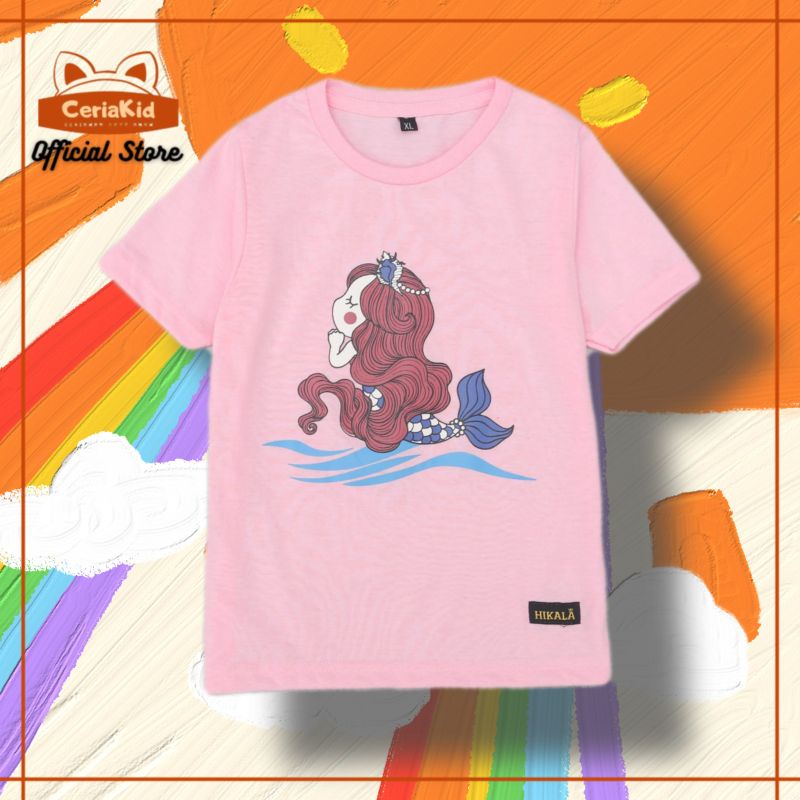 Kaos Anak Perempuan Hikala by Ceriakid 0-8 tahun