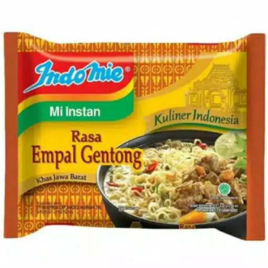 

INDOMIE RASA EMPAL GENTONG