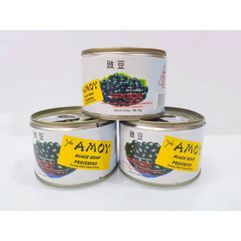 

AMOY BLACK BEAN PRESERVED - KACANG HITAM DALAM KALENG 170GR