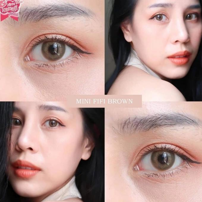 SOFTLENS KITTY KAWAII MINI FIFI BROWN / SOFTLENS MINUS