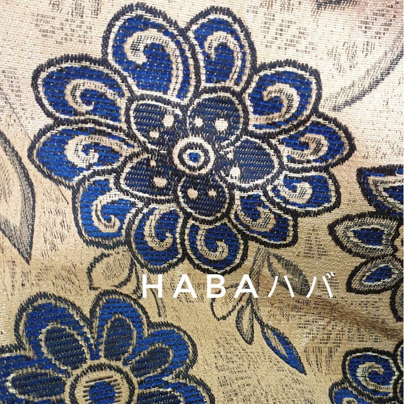 bahan sofa sarung bantal kain chenille motif bunga biru mewah